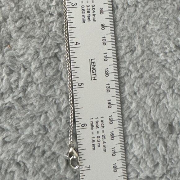 Brighton Sonora Tile Silver Necklace Retired Hard to find - Picture 5 of 6